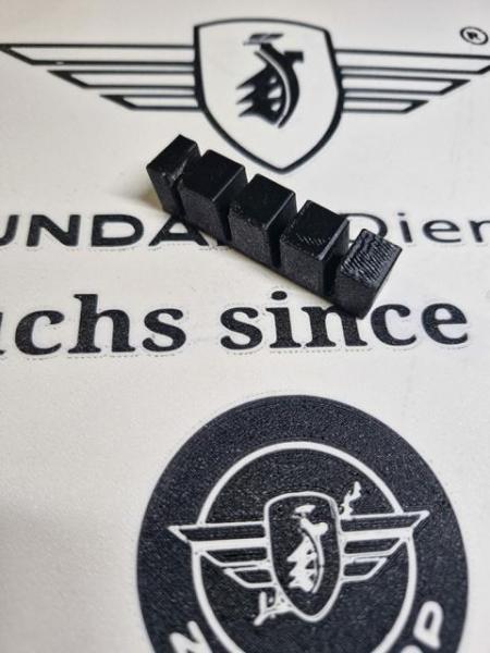 Zündapp Kühlrippen Dämpfungsgummi für den Minitherm Zylinderkopf hinten passend 278-02.130 TPU